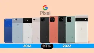 Evolution of Google Pixel boot animations