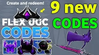 NEW CODES⚡FLEX UGC CODES 2024 |ROBLOX FLEX UGC CODES 2024