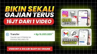 Bocah 15 Tahun Hasilkan 120JT/Bulan dari Konten Receh | Cara dapat Uang dari Youtube 2024 Terbaru