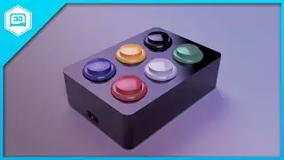 Layer by Layer – Parametric Arcade Button Box