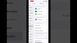How to change temperature unit in iPhone weather app #shorts #weather #settings