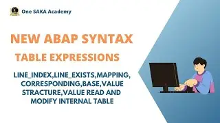 New ABAP syntax Table expressions