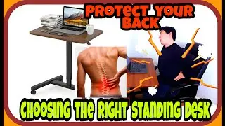 Relief back pains from sitting, 28 Inch Height Adjustable Laptop Sit Stand Desk with Wheels 4K