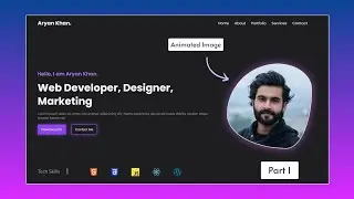 How to Make an Animated Portfolio Website With HTML CSS