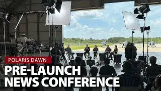 Polaris Dawn crew, SpaceX discuss upcoming Dragon mission - full news conference