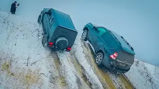 НИКТО НЕ ОЖИДАЛ!! TOYOTA PRADO АТАКУЕТ ГЕЛИК и RANGE ROVER