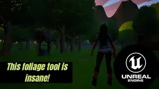 This Unreal Engine Foliage Tool is Insane! 
