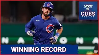 Chicago Cubs over .500 for first time since May 28!