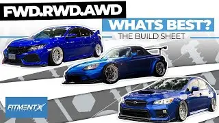 FWD vs RWD vs AWD Cars Whats best? | The Build Sheet