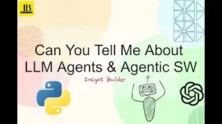 Can you Tell Me About LLM Agents & Agentic Software : Building Simple Agent With Python & OpenAI