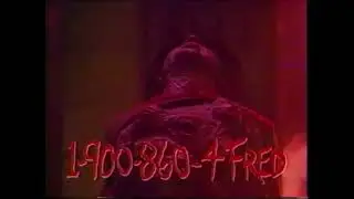 Freddy Krueger 1-900 Phone Number Ad #9 (1989)