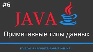 Java SE. Урок 6. Примитивные типы данных и литералы. Объявление и инициализация переменных