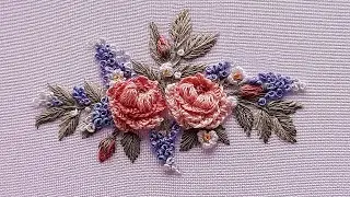 Сute Bouquet of Rose Embroidery - Design That Will Make Your Roses POP