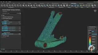 Topology Optimizing an Aircraft Elevator Bracket