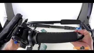 New Benro S2 S4 Video Fluid Head Video Carbon Fiber Monopod with Feet