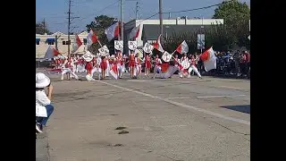 The Golden Valley Cardinal Regime at the 2023 Santa Cruz Band Review