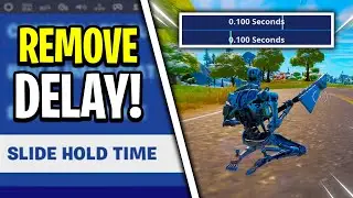 How To Change Your Slide Hold Time In Fortnite! (NO MORE DELAY)