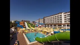 ОБЗОР ОТЕЛЯ EFTALIA SPLASH RESORT, ОБЕДЕННОЕ МЕНЮ НА ПЛЯЖЕ, ЭКСТРИМ В АКВАПАРКЕ, ALANYA, TURKEY