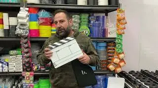 Film Sticks Clapperboard