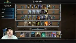 Now Over ***  Streaming Gwent Northern Realms Radovid Removal Deck Tweaking twitch.tv/zueljin