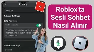 ROBLOX VOICE CHAT Nasıl Alınır (2024) | Roblox'ta Sesli Sohbet Nasıl Alınır (KİMLİK YOK)