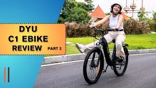 DYU C1 Electric Bike Review part 2 ✅Unleashing Its Hidden Features and Fun✅