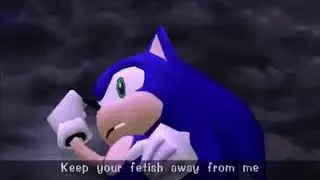 Hidden Sonic adventure cutscene