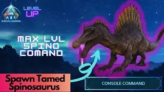 Tamed Spinosaurus Spawn Command | Ark Survival Ascended