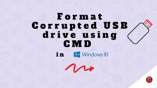 How to Format Corrupted USB Flash Drive using CMD in Windows