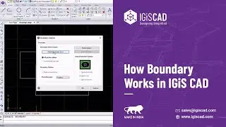 How Boundary Works in IGiS CAD