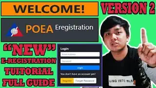 How to Register to ERegistration Version 2.0 for All O.F.W. Full Tutorial