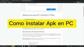 Como instalar Apk en PC Windows y Mac OS | Descarga Apk en Ordenadores