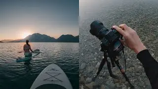 Sunrise Photography at a lake // Sony A7iii & GoPro