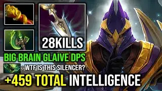 WTF 459 Total Intelligence Big Brain Damage Brutal Glaives Parasma + MKB Silencer Dota 2