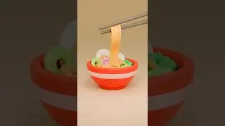 Ramen Noodles 3D Blender