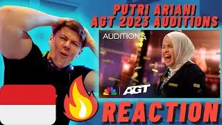 🇮🇩Putri Ariani receives GOLDEN BUZZER on AGT 2023