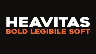 Heavitas font Font Free Download