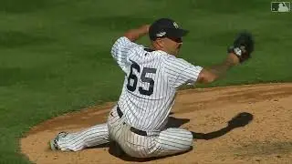 【MLB】Nestor Cortes不只投球有花招，接球的動作也是花招百出🤣