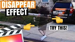 How To Make Yourself Disappear! (Disappear Effect) - Final Cut Pro X Tutorial