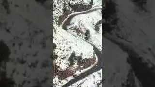 Dangerous Snow On Road