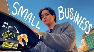 realistic day of a 23 year old designer starting a small business (almost there!)