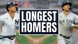 Top 10 Longest Home Runs Of Giancarlo Stanton's Yankees Career