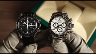 КАК ПОЛЬЗОВАТЬСЯ ХРОНОГРАФОМ в часах на примере Rolex Daytona и Omega Speedmaster