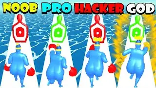 NOOB vs PRO vs HACKER vs GOD in Tricky Punch