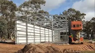 Building an Aussie Shed | Time-lapse from start to finish