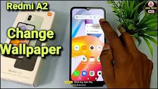 How To Change Wallpaper in Redmi A2 | Redmi A2 में Wallpaper कैसे बदलें |