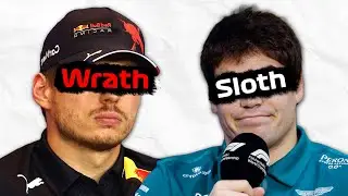 The 7 Deadly Sins as F1 Drivers