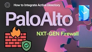 How to Integrate Active Directory to PaloAlto firewall with LDAP | User Mapping | Step-By-Step LAB