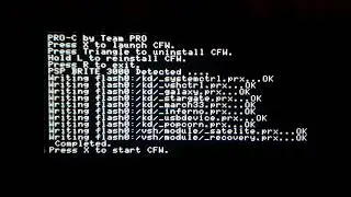 How to flash PSP 1000, 2000, 3000, custom firmware 6.61 PRO-C2 (flash pack) reupload dabing