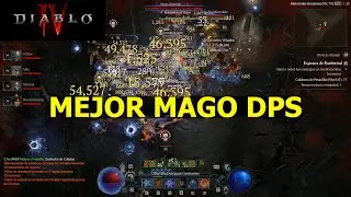 Diablo 4 Guía mejor mago dps (hibrida)